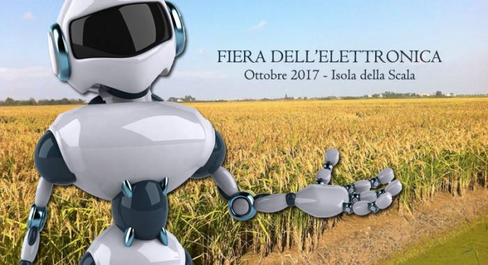 The electronics exhibition in Isola della Scala in Octobre 2017, the autumn edition
