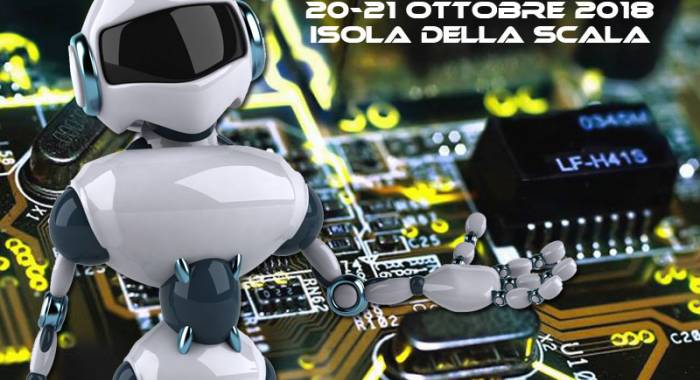 The electronics exhibition in Isola della Scala in Octobre 2018, the autumn edition