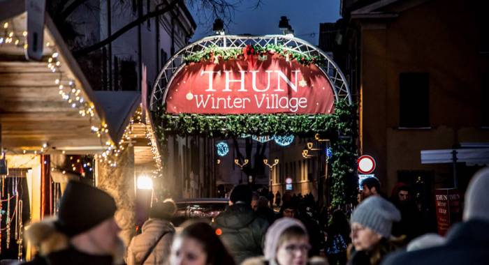 The Thun Winter Village in Mantua