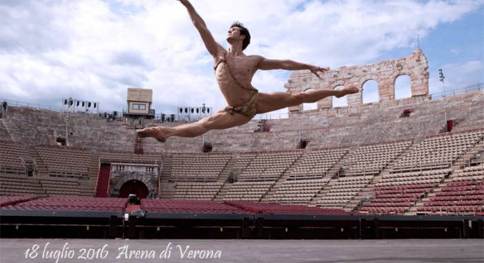 Roberto Bolle ritorna in Arena di Verona con il galà della danza Roberto Bolle & Friends 2016