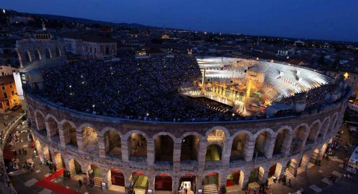 Il relais a Verona per il programma del Festival Lirico Arena 2017