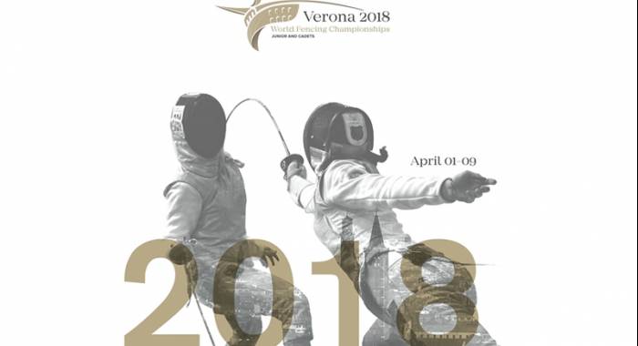 Campionati del Mondo di scherma a Verona 2018: Cadetti e Giovani in gara ad aprile